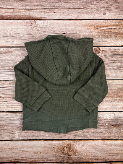 Felpa con zip e cappuccio