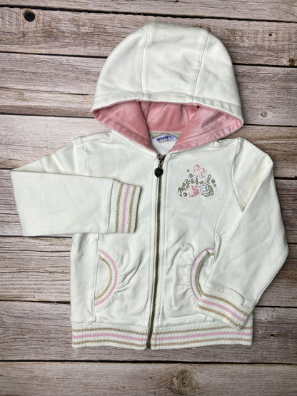 Felpa con zip e cappuccio