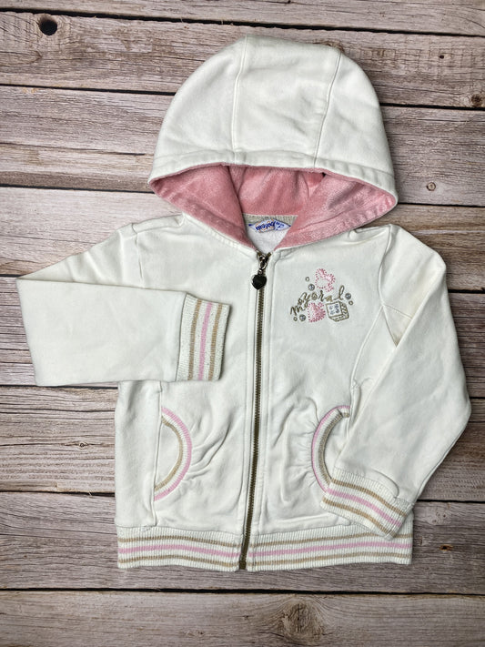 Felpa con zip e cappuccio