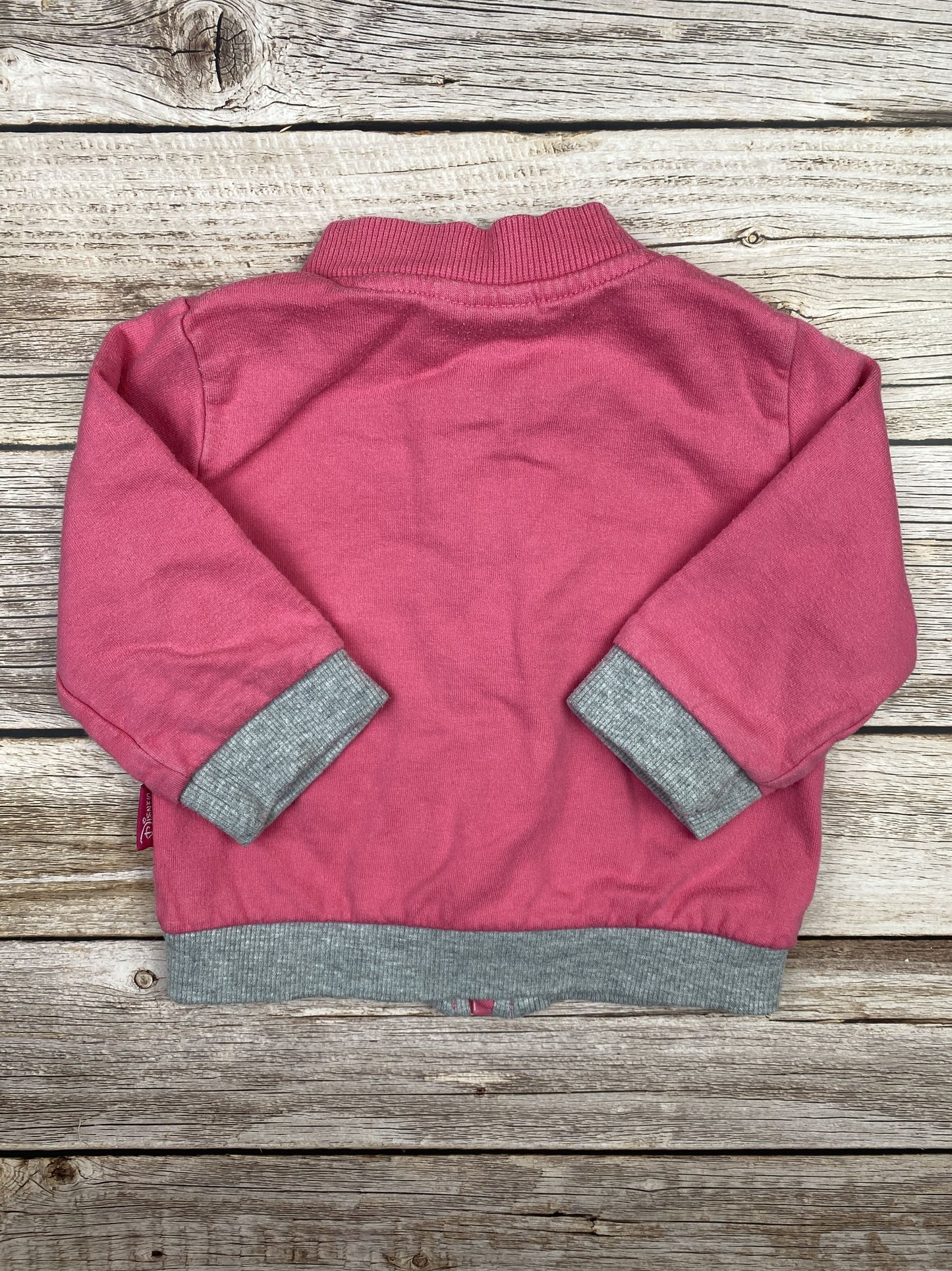 Felpa girocollo con zip