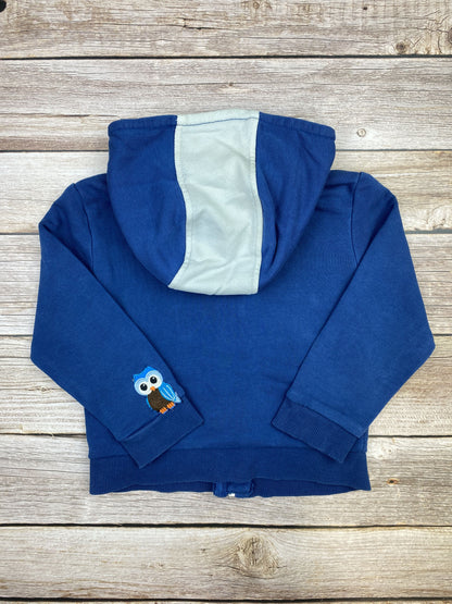 Felpa con zip e cappuccio