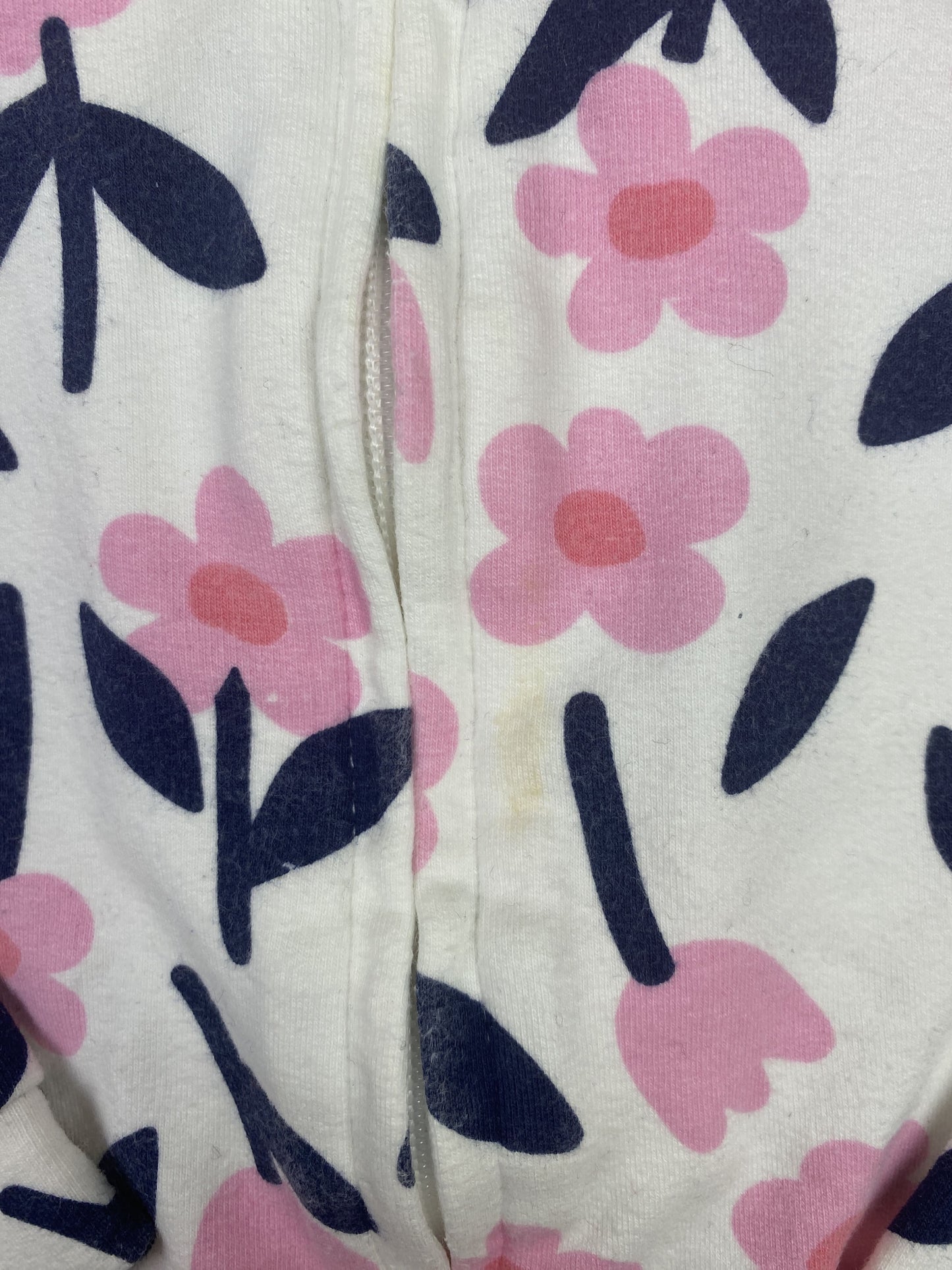Felpa girocollo con zip