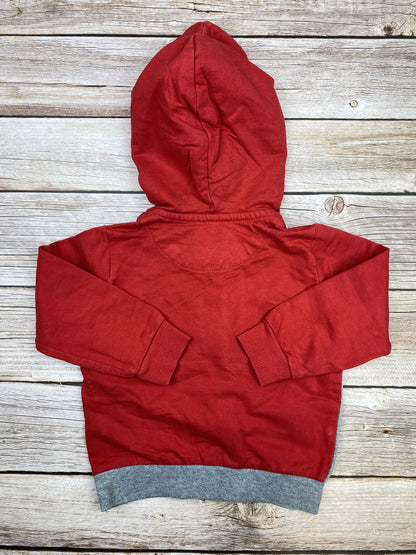 Felpa con zip e cappuccio