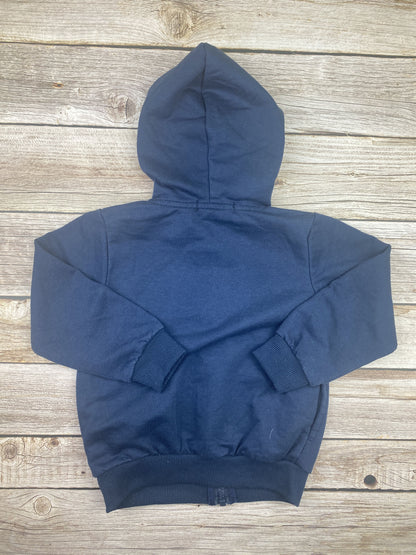 Felpa con zip e cappuccio