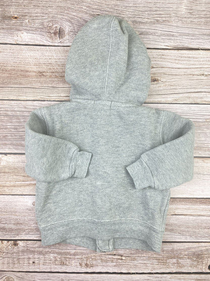 Felpa con zip e cappuccio