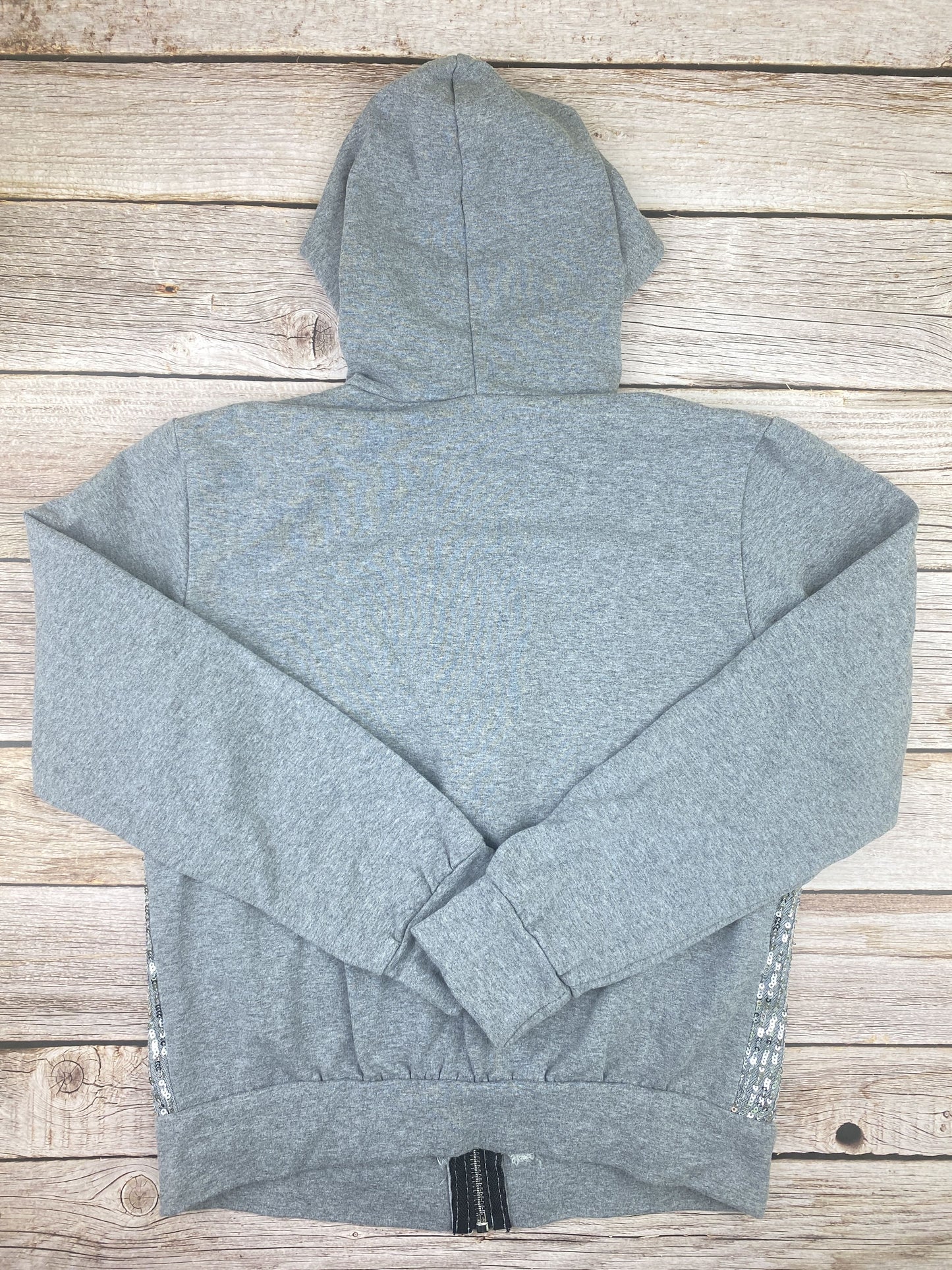 Felpa con zip e cappuccio