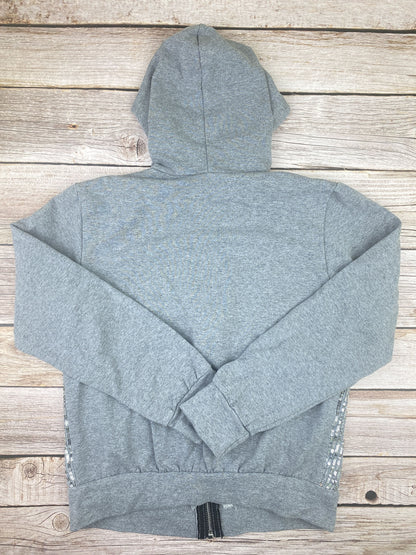 Felpa con zip e cappuccio