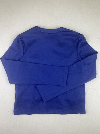 Felpa girocollo con zip