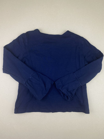 Felpa girocollo con zip