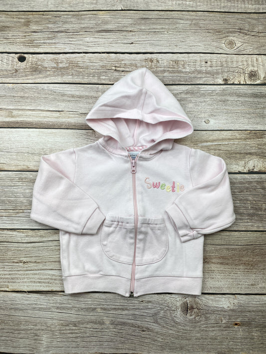 Felpa con zip e cappuccio