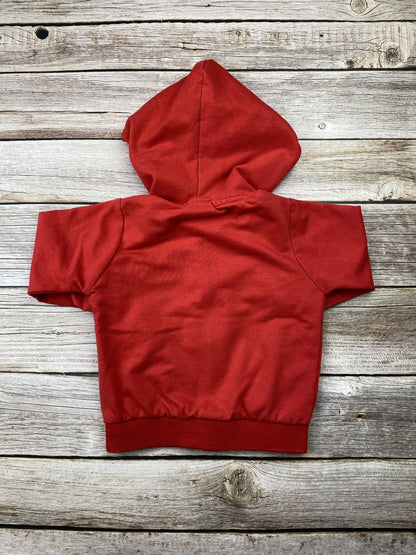 Felpa con zip e cappuccio
