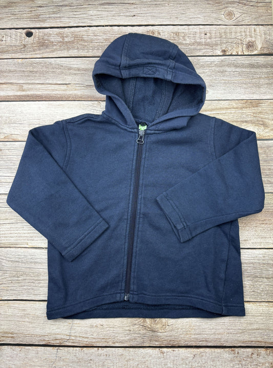 Felpa con zip e cappuccio
