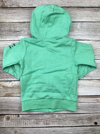 Felpa con zip e cappuccio