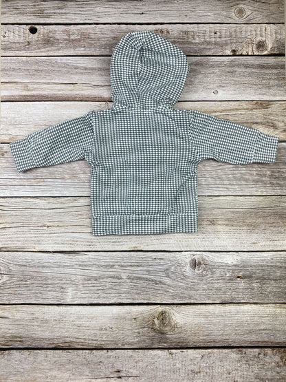 Felpa con zip e cappuccio