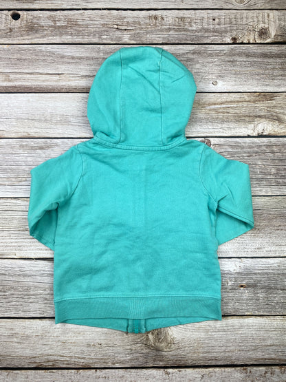 Felpa con zip e cappuccio