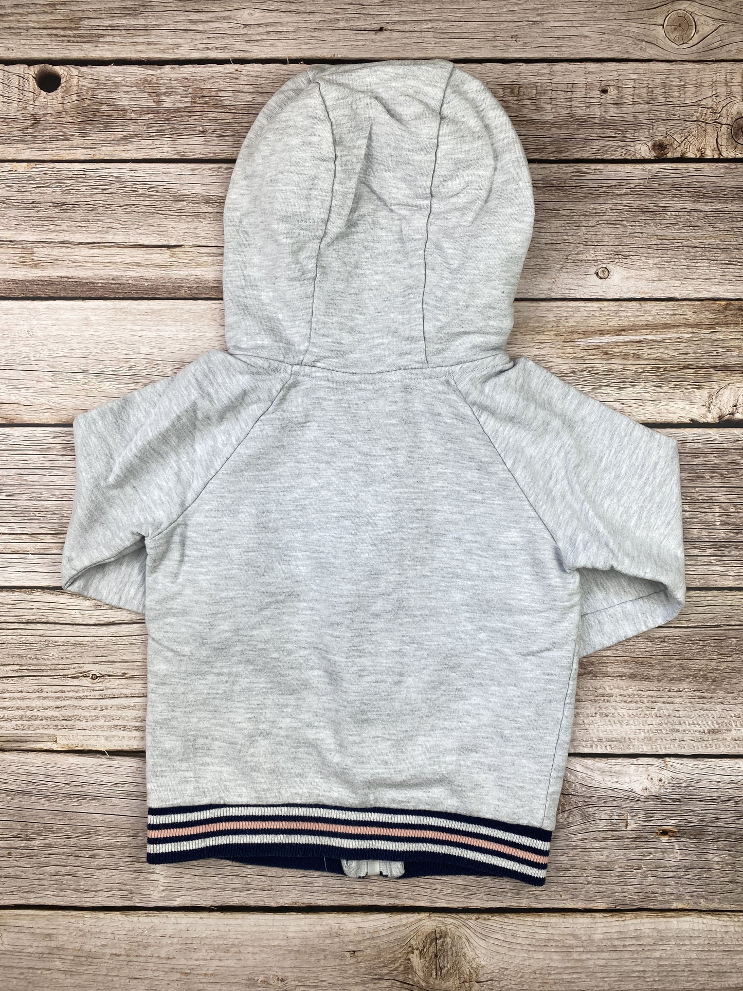 Felpa con zip e cappuccio