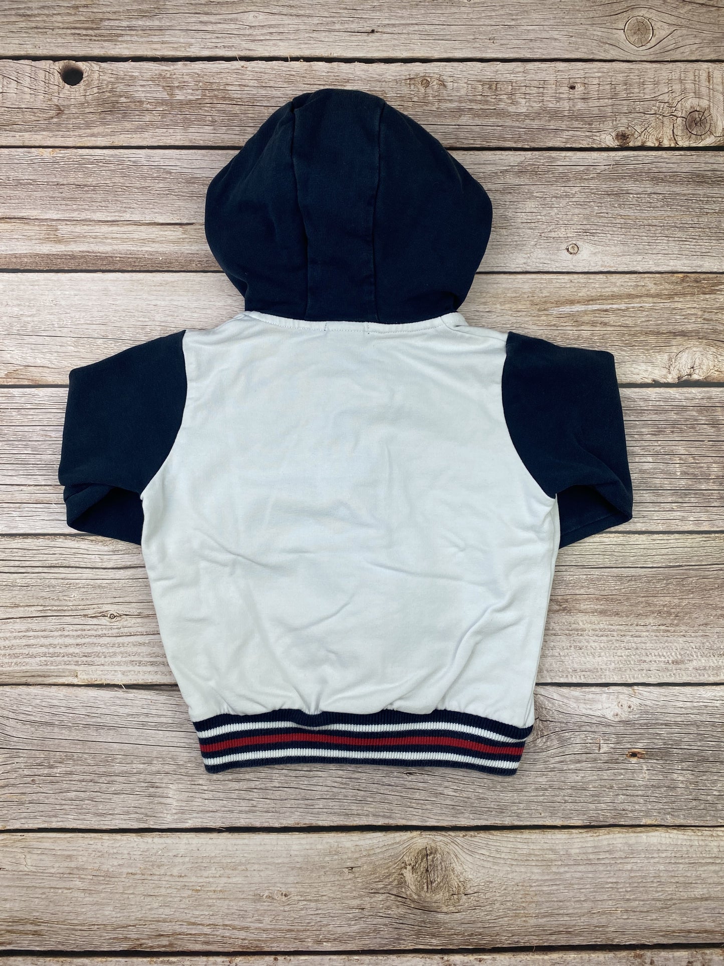 Felpa con zip e cappuccio