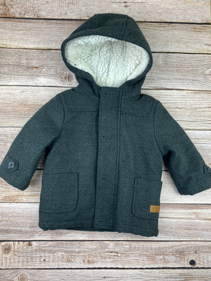 Cappotto con cappuccio