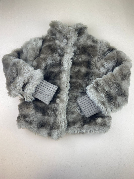 Cappotto in pelliccia sintetica