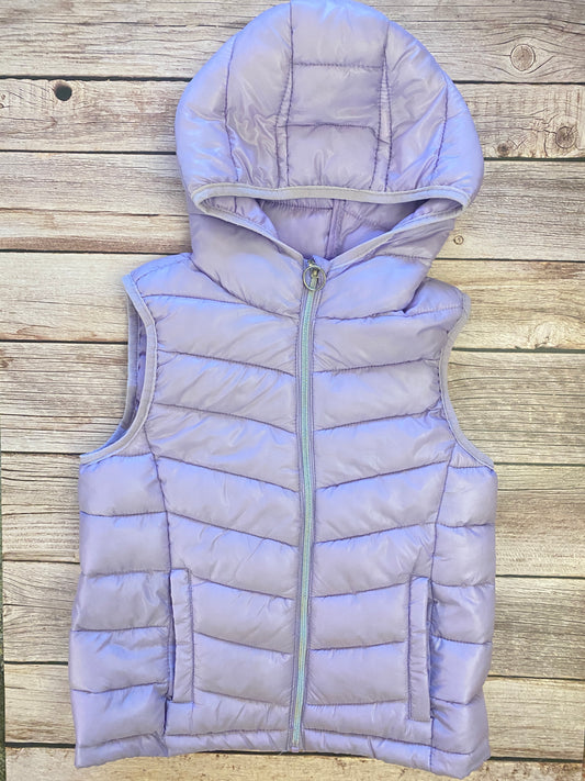 Gilet imbottito con cappuccio