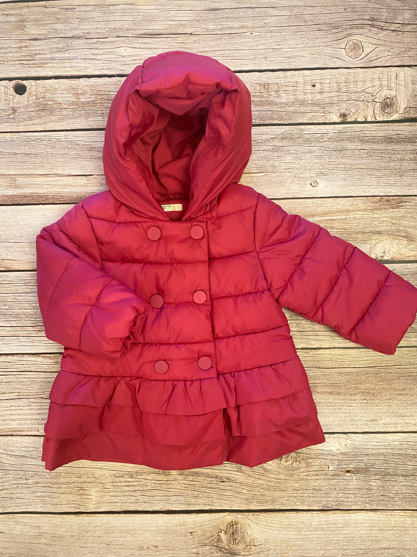 Piumino con cappuccio