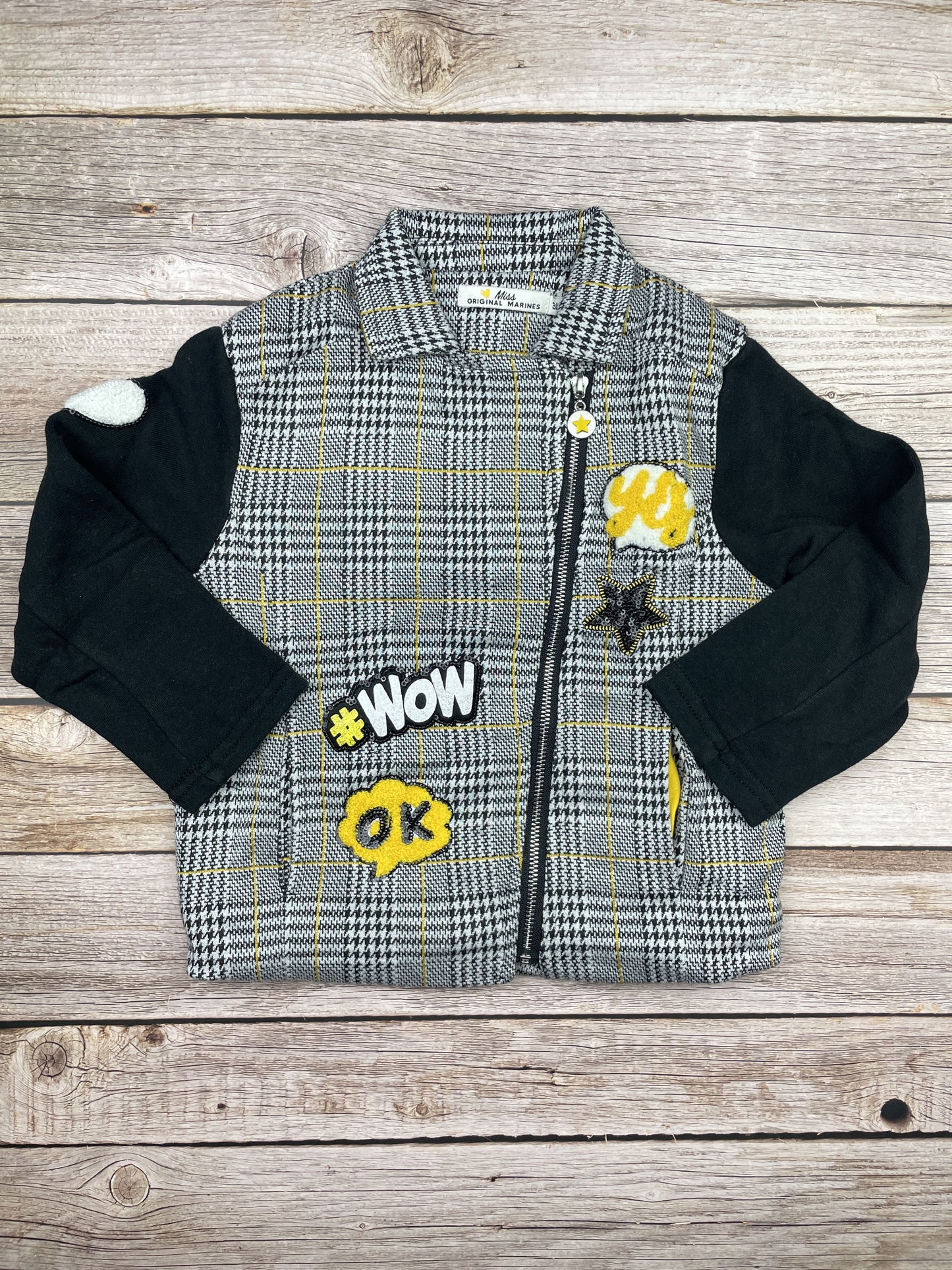 Giacca in felpa con zip