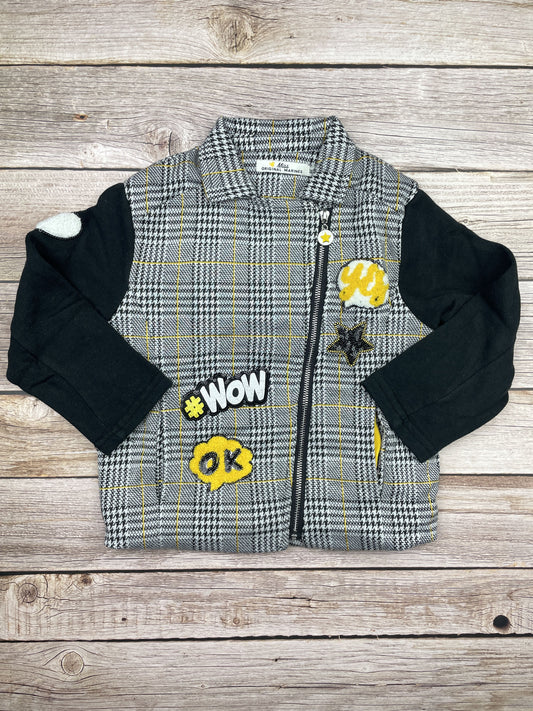 Giacca in felpa con zip