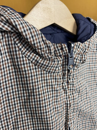 Giacca trapuntata reversibile
