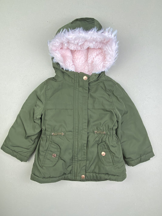 Giacca parka imbottita