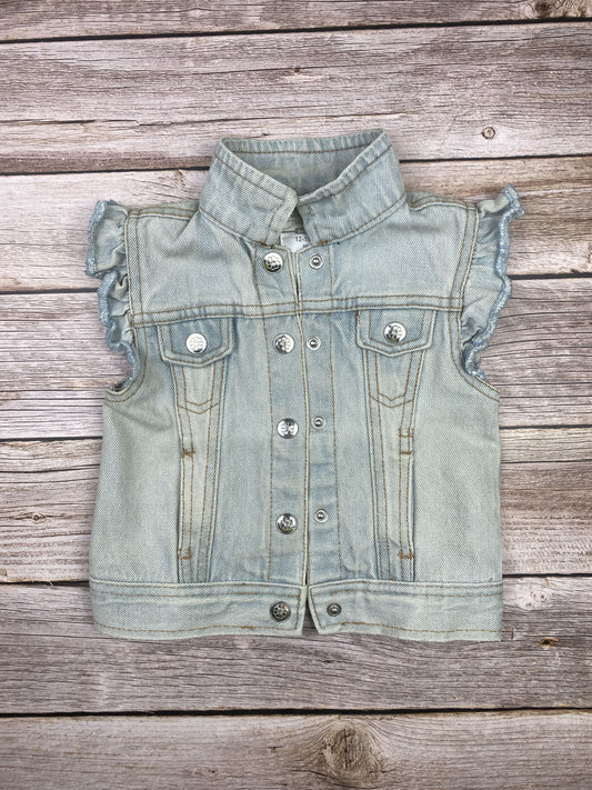 Giacca in jeans senza manica