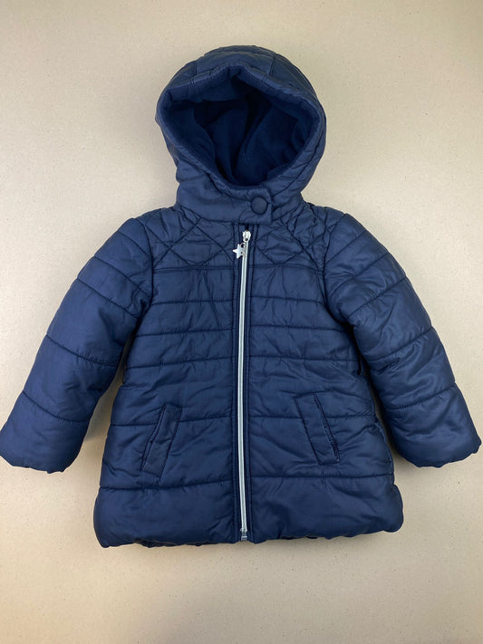 Piumino con cappuccio