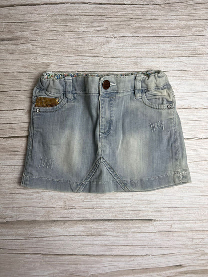 Minigonna in jeans