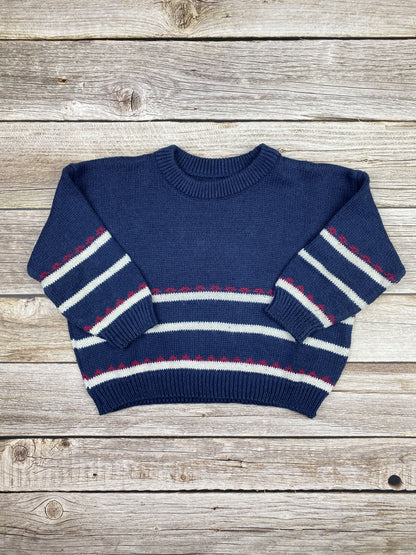 Maglione girocollo cotone pesante