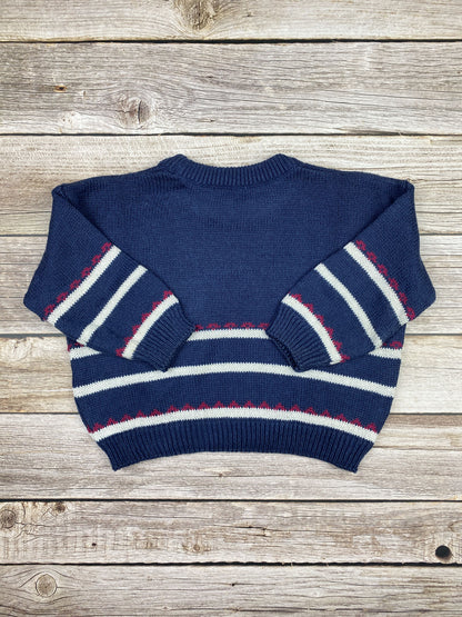 Maglione girocollo cotone pesante