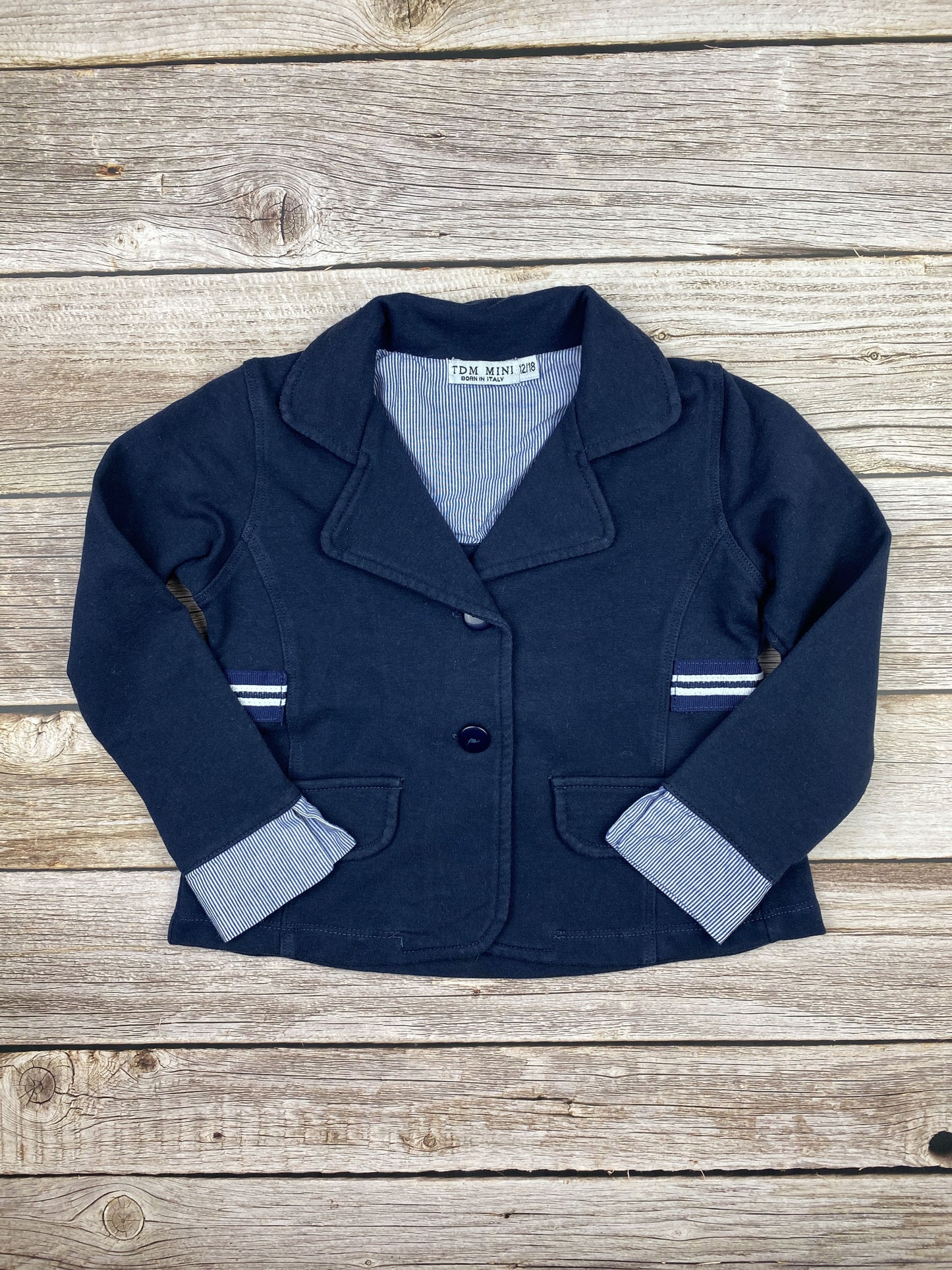 Giacca blazer in felpa