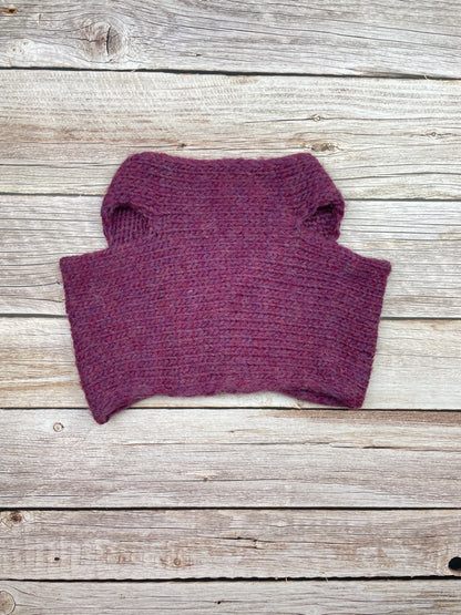 Maglione scaldacuore senza maniche