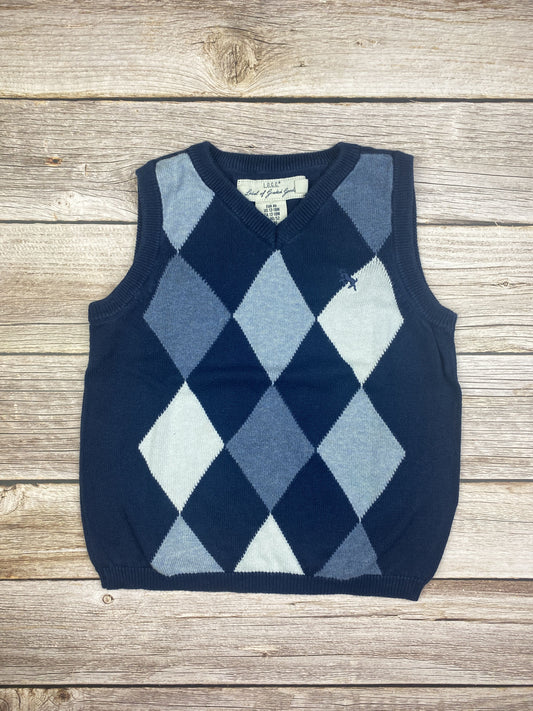 Maglione in cotone senza manica