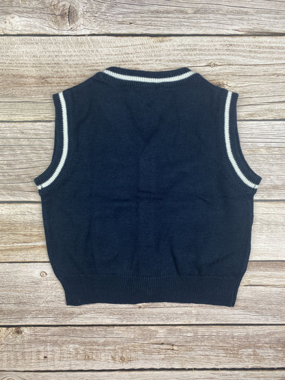 Maglione in cotone senza manica