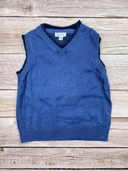 Maglione in cotone senza manica