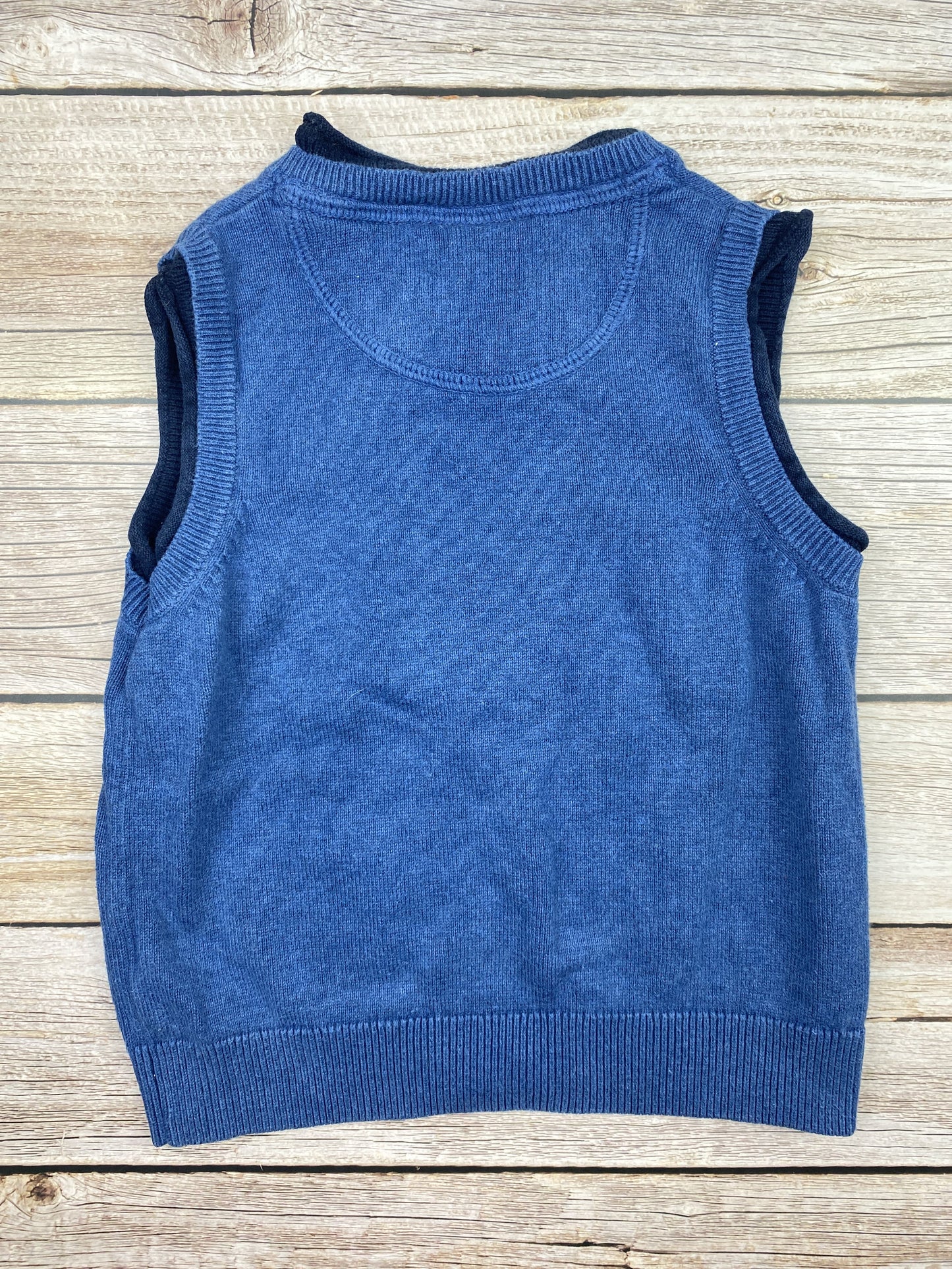 Maglione in cotone senza manica