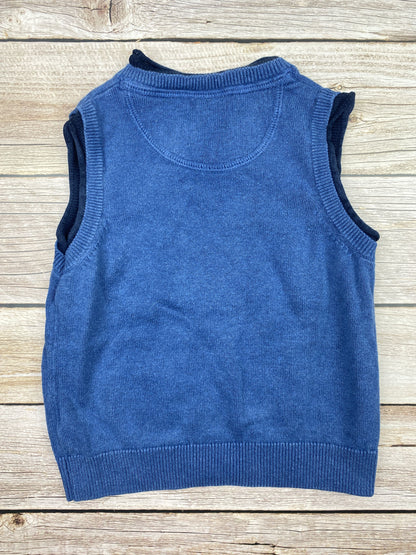 Maglione in cotone senza manica