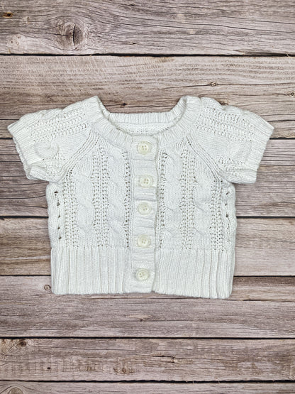 Maglione manica corta in cotone