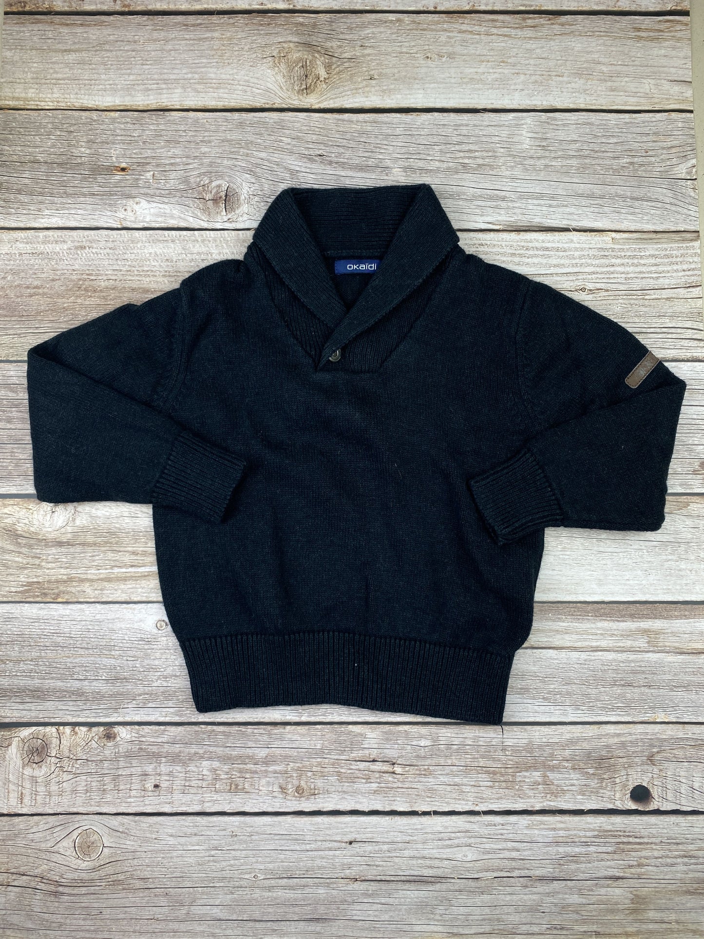 Maglione misto cotone e lana