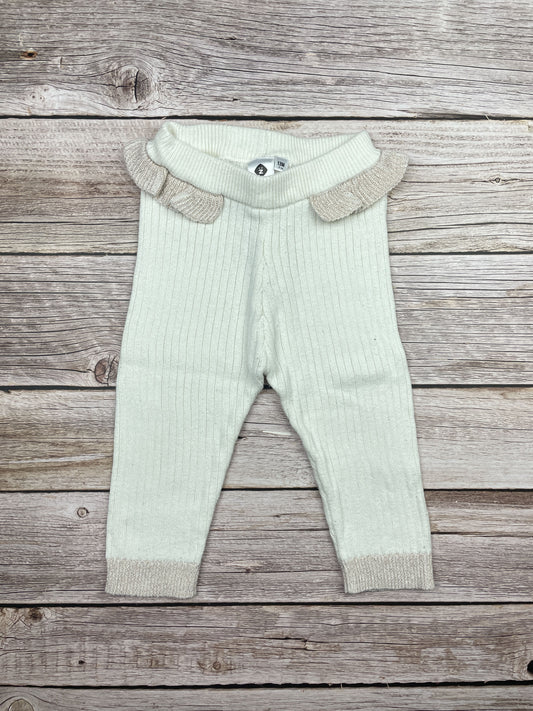 Pantalone leggins in maglia di cotone