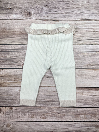 Pantalone leggins in maglia di cotone