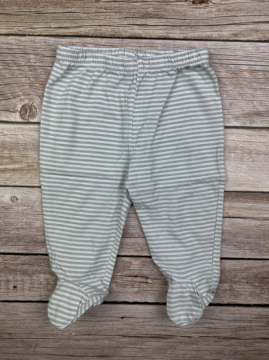 Pantalone in jersey con piedini