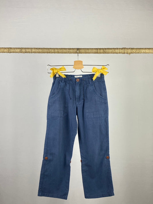 Pantalone in tela di cotone