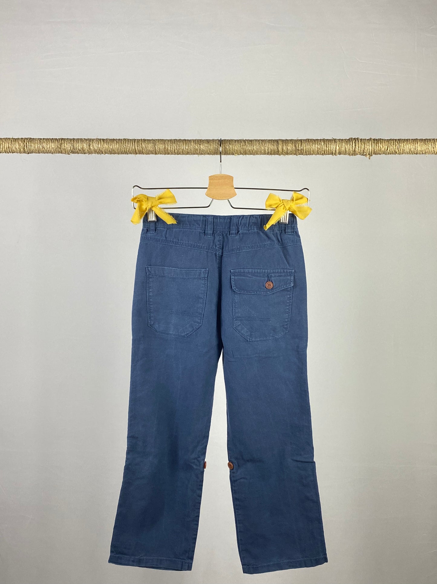 Pantalone in tela di cotone