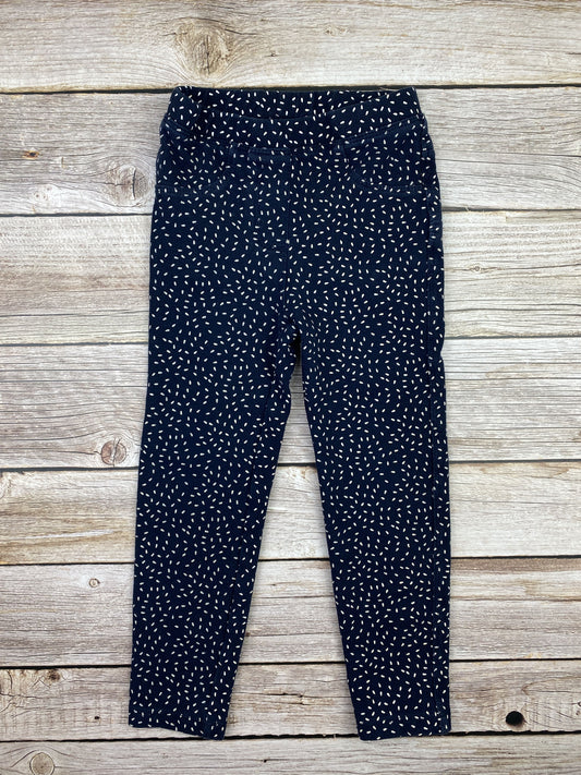 Pantalone leggins in felpa
