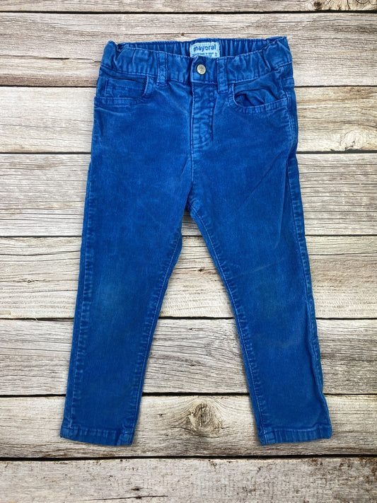 Pantalone in velluto a coste